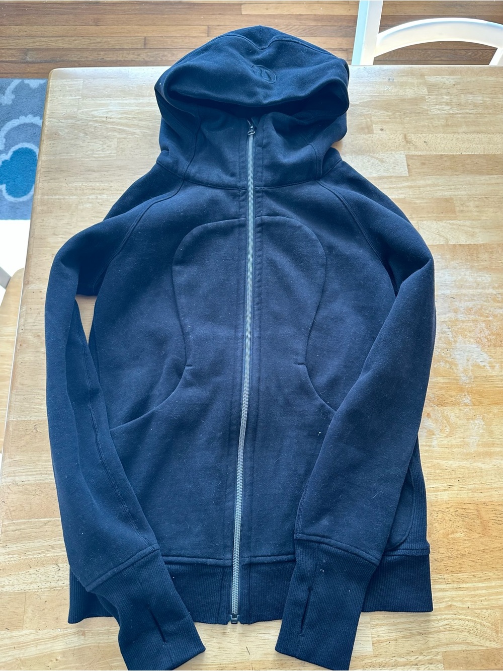 Lululemon full-zip scuba hoodie size 8